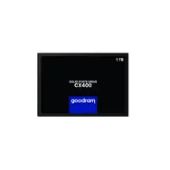 GOODRAM CX400 1TB / 2.5" SATA III / 3D NAND / R: 550MBps / W: 490 MBps / IOPS: 77.5K & 85K / MTBF 2mh / 2y
