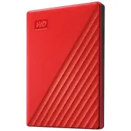 WD My Passport 2TB červená / externí HDD / 2.5" / USB 3.0 / 3y
