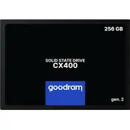 GOODRAM CX400 Gen.2 256GB / 2.5" / SATA III / 3D-NAND TLC / R: 550MBs / W: 480MBs / MTBF: 2mil