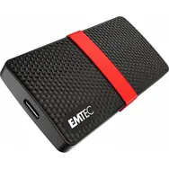 EMTEC Power Plus X200 128GB SSD černá / Externí SSD / čtení: 450 MBs / zápis: 420 MBs / USB-C 3.1 / 3y