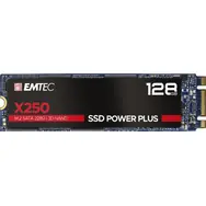 EMTEC Power Plus X250 128GB / M.2 / SATA III / 3D TLC / R:520MBps / W:500MBps / MTBF 2mh / 3y