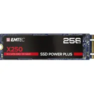 EMTEC Power Plus X250 256GB / M.2 / SATA III / 3D TLC / R:520MBps / W:500MBps / MTBF 2mh / 3y