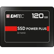 EMTEC Power Plus X150 120GB / 2.5" / SATA III / 3D TLC / R:520MBps / W:500MBps / IOPS: 70K&80K / MTBF 2mh / 3y