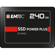 EMTEC Power Plus X150 240GB / 2.5" / SATA III / 3D TLC / R:520MBps / W:500MBps / IOPS: 70K&80K / MTBF 2mh / 3y