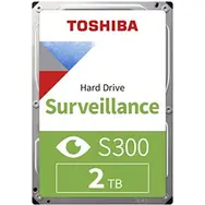 Toshiba S300 Surveillance 2TB / Interní disk / 3.5" / 128MB cache / 5400 rpm / SATA III 