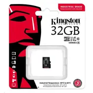 Kingston microSDHC 32GB Industrial / UHS-I V3 / U3 / Class 10