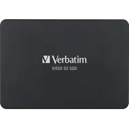 Verbatim Vi550 S3 256GB / SSD / 2.5" / SATA III / 3D NAND / R: 560MBs / W:430MBs / IOPS R: 64784 W:85901 / MTBF 2mh / 3y