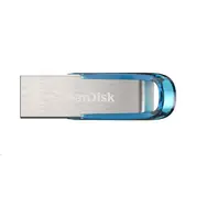 SanDisk Ultra Flair 32 GB modrá / Flash Disk / USB 3.0 / čtení: 150 MBs