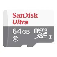 SanDisk Ultra microSDXC 64GB / Class 10 / UHS-I / čtení: až 100MBs