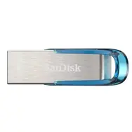 SanDisk Ultra Flair 64GB modrá / Flash Disk / USB-A 3.0 / čtení až 150 MB/s 