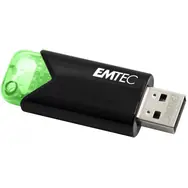 EMTEC B110 Click Easy 64GB zelená / Flash Disk / USB 3.0 / R: 20MBs / W: 10MBs