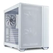 Lian Li O11 Air Mini bílá / E-ATX / Bez PSU / 2x USB-A 3.0 + 1x USB-C 3.1 / průhledná bočnice