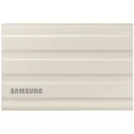 SAMSUNG T7 Shield Externí SSD disk 1TB béžová / Externí SSD / R: 1050 MBs & W: 1000MBs / USB-C / IP65