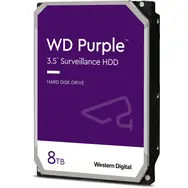 WD Purple (PURZ) 8TB / HDD / 3.5" SATA III / 5400 rpm / 128MB cache / 3y / pro dohledová centra