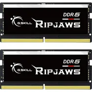 G.Skill RipJaws 32GB (2x16GB) DDR5 4800 MHz / SO-DIMM / DDR5 / CL 40-39-39-76 / 1.1V