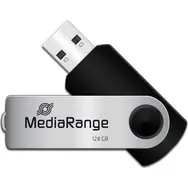 MediaRange MR913 128GB stříbrná  / Flash Disk / USB 2.0