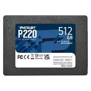 Patriot P220 512GB / SSD / 2.5" / IOPS: 40K 50K / SATA III  