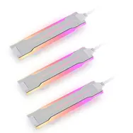 Lian Li UNI FAN P28 Side ARGB Strip 3ks bílá / LED pásek pro ventilátor P28