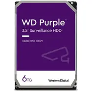 WD Purple 6TB / HDD / 3.5" SATA III / 5400 rpm / 256MB cache / 3y / pro dohledová centra