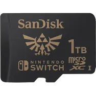 SanDisk Nintendo Switch microSDXC 1TB / Class 10 / UHS-I / U3 / čtení: až 100MBs / zápis: až 90MBs / vhodné pro 4K