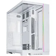 Lian Li O11 Dynamic EVO XL Big-Tower bílá / E-ATX / 4x USB 3.0 + 1x USB 3.1 C / Bez zdroje / průhledná bočnice