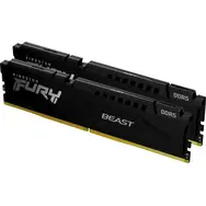 Kingston Fury Beast Black 64GB (2x 32GB) DDR5 6400MHz / CL32 / DIMM / On-Die ECC / EXPO / 1.4V 