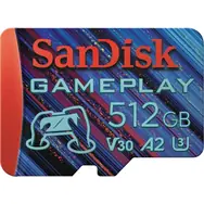 SanDisk GamePlay microSDXC 512GB / UHS-I / class U3 / čtení: 190 MB/s / zápis: 130 MB/s