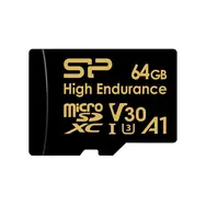 Silicon Power micro SDXC 64GB + adaptér / Class 10 / UHS-I U3 / V30