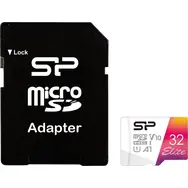 Silicon Power Elite micro SDHC 32GB + adaptér / Class 10 / UHS-I U1 / A1 / V10