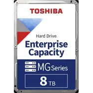 Toshiba Enterprise Capacity MG10 8TB 512e / HDD / 3.5" / SATA 6Gbits / 512MB cache / CMR / 7 200 rpm / Interní / 5y