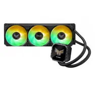 ASUS TUF GAMING LC III 360 ARGB LCD černá / komplet vodního chlazení CPU + 2.8" LCD displej / 3x 120mm 