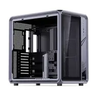 Rozbaleno - Jonsplus BO400 černá / ATX / 1x USB-A 3.0 / 2x USB-C 3.1 / bez zdroje / průhledná bočnice / prachové filtry / rozbaleno