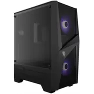 Rozbaleno - MSI MAG FORGE 100M černá / ATX / 2x USB 3.0 / 3x 120 mm / bez zdroje / průhledná bočnice / rozbaleno