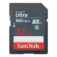 Rozbaleno - SanDisk Ultra SDHC 32GB / Class 10 / UHS-I U1 / 100MB/s / vhodné pro Full HD / rozbaleno