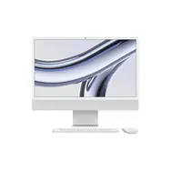 Apple iMac 24 4.5K M3 (2023) stříbrná / 24" / Apple M3 / 8GB / 256GB SSD / Apple 8-core / macOS