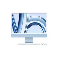 Apple iMac 24 4.5K M3 (2023) modrá / 24" / Apple M3 / 8GB / 256GB SSD / Apple 8-core / macOS