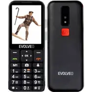 EVOLVEO EasyPhone LT + stojánek černá / 2.3" / SOS / microSDHC