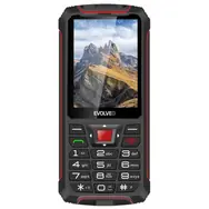 EVOLVEO StrongPhone W4 černo-červená / 2.8" / 2MP / Dual-SIM / IP68 