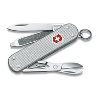 VICTORINOX CLASSIC ALOX stříbrná / Kapesní nůž / Ocel / Počet funkcí 5 / Délka 58 mm