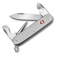 VICTORINOX PIONEER ALOX stříbrná / Kapesní nůž / Ocel / Počet funkcí 8 / Délka 93 mm