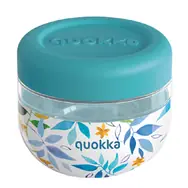 Quokka Bubble Food Jar 500 ml Watercolor Leaves / Nádoba na jídlo / plast