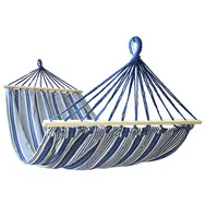 CALTER FIESTA modro-bílá / Houpací síť / 200x100 cm / Nosnost: 150 kg