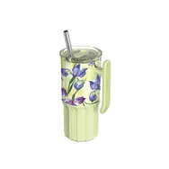 Quokka Nerezový termohrnek s brčkem Umi Green Tea 720 ml