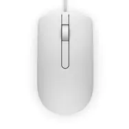 DELL MS116 bílá / Optická myš / 1000dpi / 2 tlačítka + rolovací kolečko / USB / 1.8 m