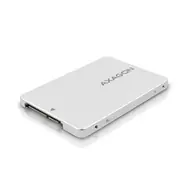 AXAGON RSS-M2SD, SATA - M.2 SATA SSD, interní 2.5" ALU box, stříbrný