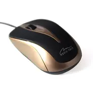 Media-Tech PLANO mokka / optická myš / 800 CPI / USB / 3 tl. + kolečko / 1.4 m