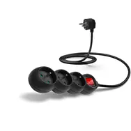 CONNECT IT prodlužovací kabel 230 V 3 zásuvky 1.5 m s vypínačem (černá)