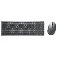 DELL KM7120W US šedá / Set bezdrátové klávesnice a myši / US / 2.4GHz / Bluetooth / USB