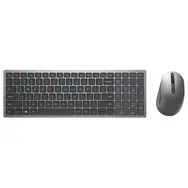 DELL KM7120W CZ šedá / Set bezdrátové klávesnice a myši / CZ / 2.4GHz / Bluetooth / USB