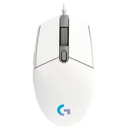 Logitech G102 Lightsync bílá / drátová herní myš / 8000 DPI / 6 tlačítek / RGB Lightsync